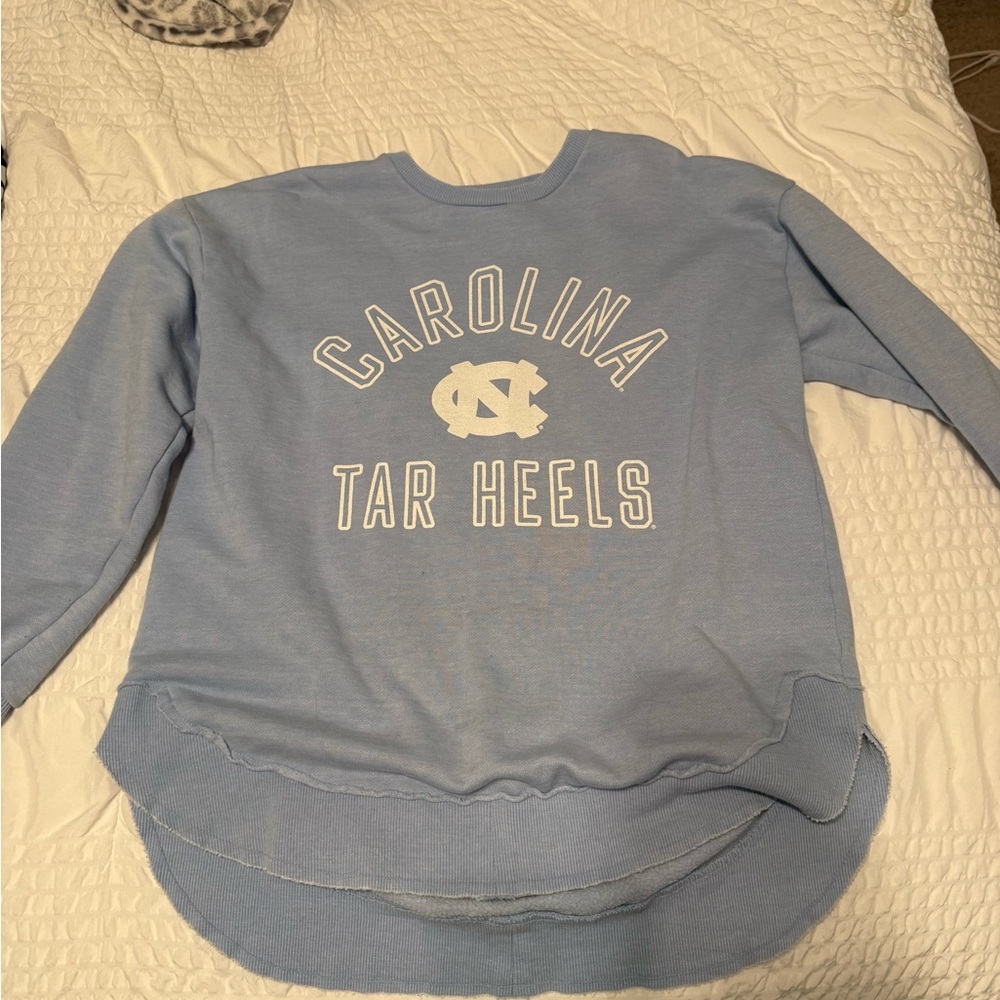 Pressbox Carolina Blue Crew Neck Sweater